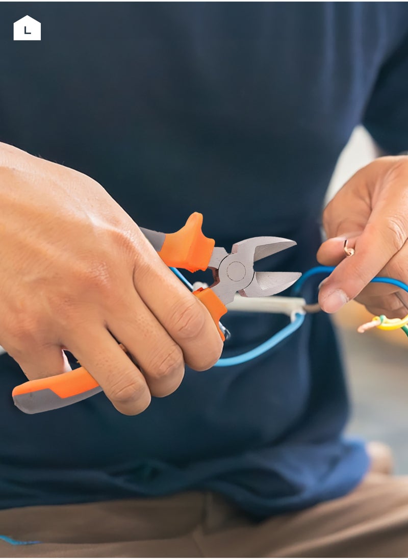 LAWAZIM - Cutter Plier - Wire Cutting Tool with Sharp Edge and Rubber Grip Handle for Precision Cutting and Electrical Work - Ideal for Repairs, DIY Projects, and Professional Use - Image 1
