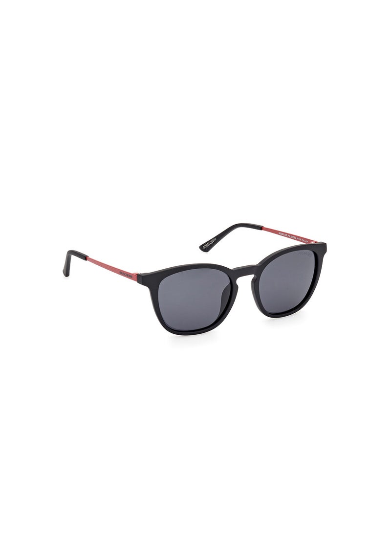 SKECHERS Men's Polarized Round Sunglasses - SE628302D50 - Lens Size: 50 Mm - Image 4