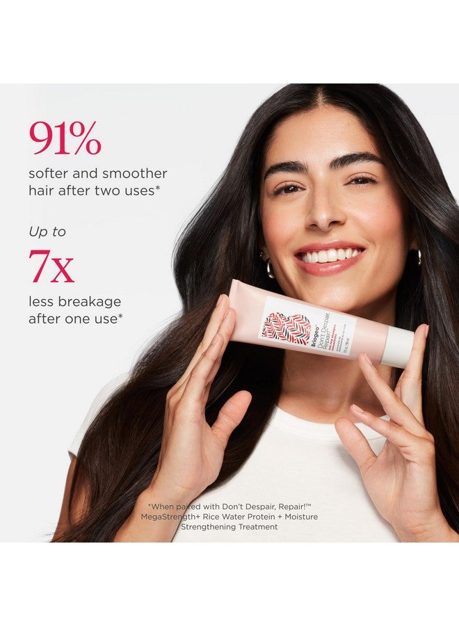 بريوجيو لا تيأس، أصلح شعرك! شامبو الأرز الغني المركّز، شامبو البروتين للشعر التالف بشدة، شامبو مركّز منشط بالماء، نباتي، خالٍ من القسوة، 3 أونصات سائلة - Image 3