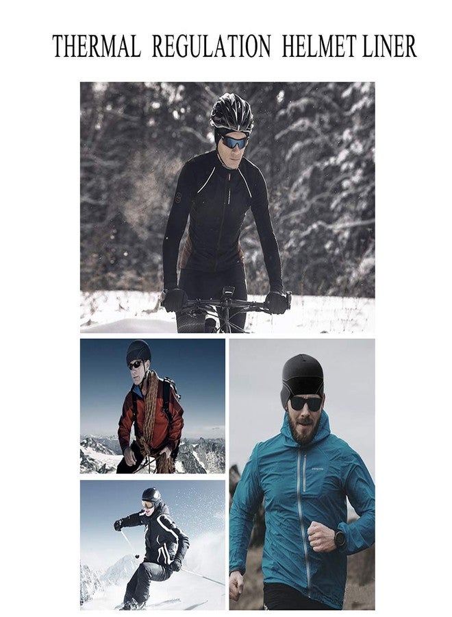 WSHSTS 3 Pack Cooling Skull Cap Helmet Liner Sweat Wicking Cycling Running Hat for Men Women - Image 5