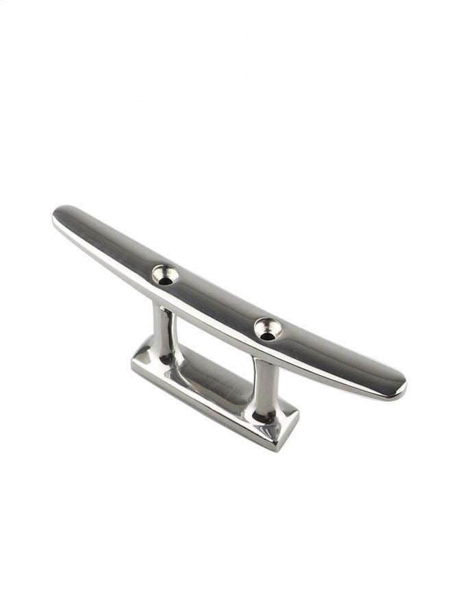 Stainless Steel Integrated Bolted Base Mooring Bollard Rope Cleat Post 