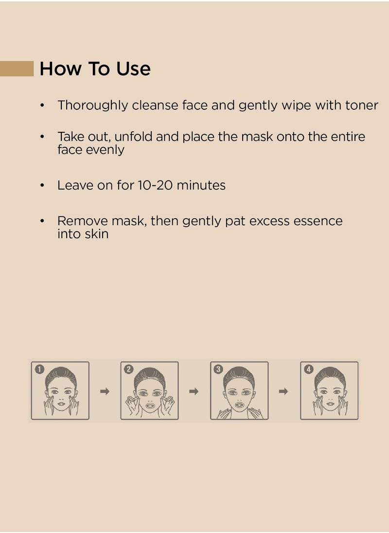 Banobagi - Super Collagen Peptide Mask – Revitalizing Korean Skincare Sheet Mask with Vegan Formula, Collagen, Hyaluronic Acid for Enhanced Skin Elasticity and Radiance. Deeply Hydrating, Firming, and Nourishing for a Youthful Glow – Perfect for All Skin Types – Pack of 3 - Image 1
