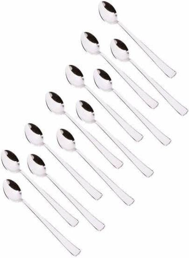 TREANDCARD Stainless Steel Cutlery Spoon Set of 12 pcs Steel Cutlery Set (Pack of 12) - Image 1