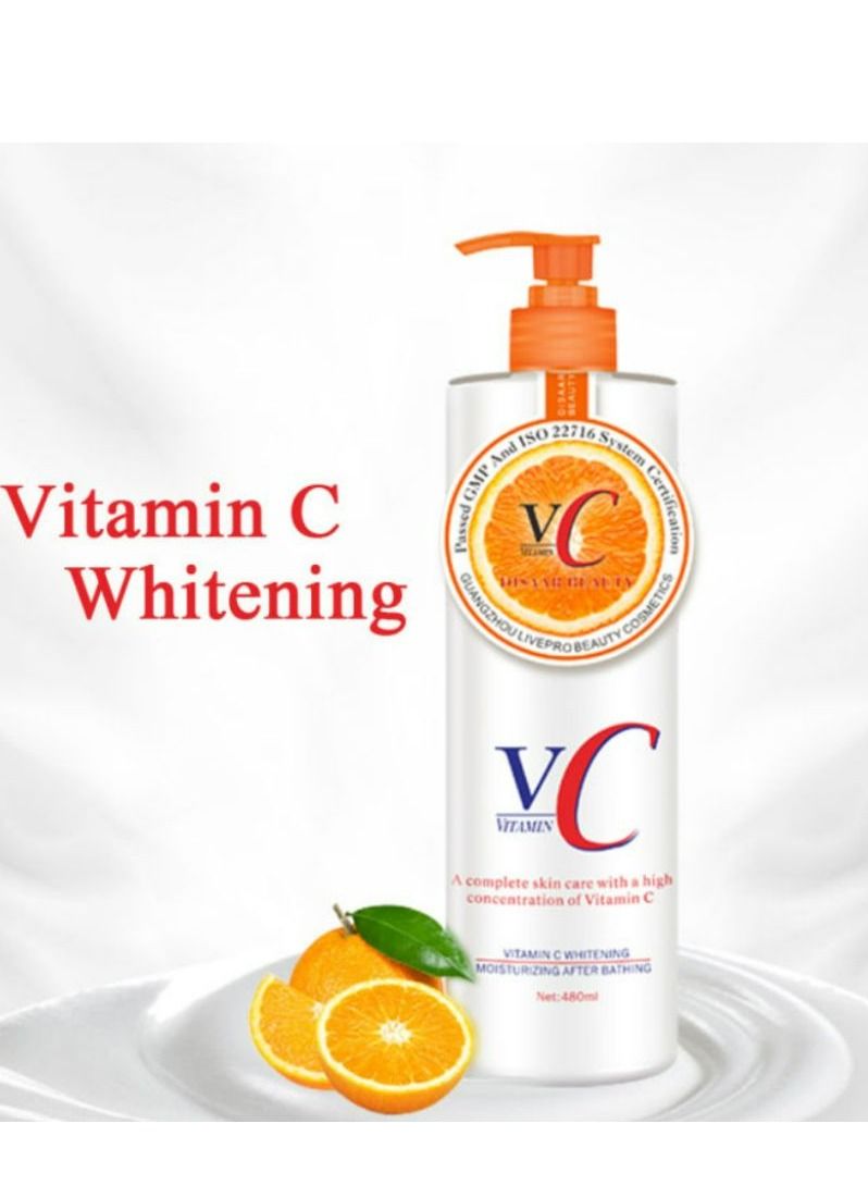 Disaar Vitamin C Skin Whitening Body Lotion 480ml - Image 5