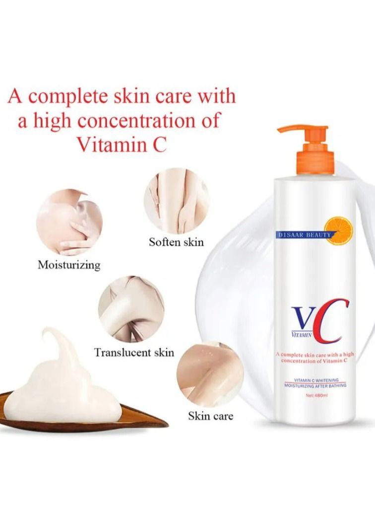Disaar Vitamin C Skin Whitening Body Lotion 480ml - Image 3