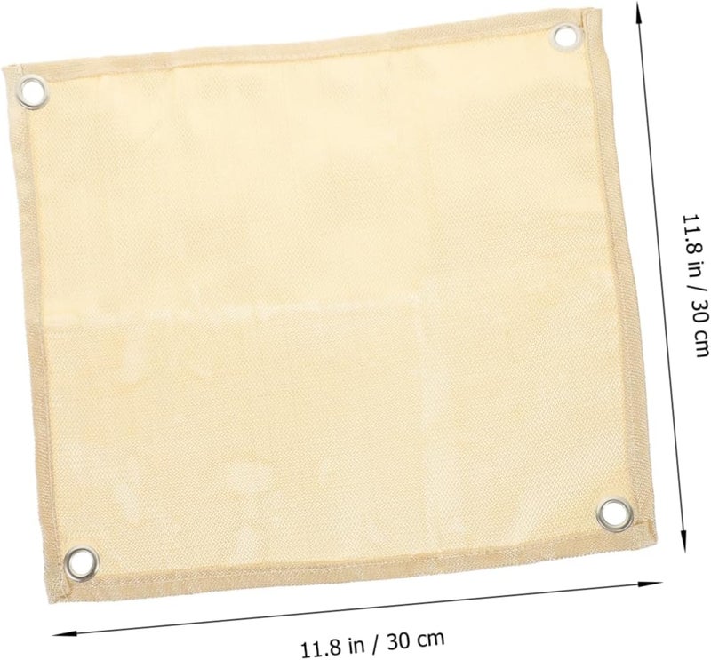 Hemobllo 3pcs Fire Blanket - Tableware Mat for Outdoor Dining Practical Fireproof Mat for Barbecue Picnics Storage - Image 5