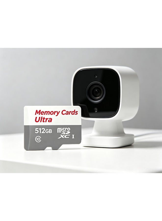 512GB high-end storage card, supporting full HD video, suitable for smartphones, dashcam, action cameras and surveillance cameras. - Image 5