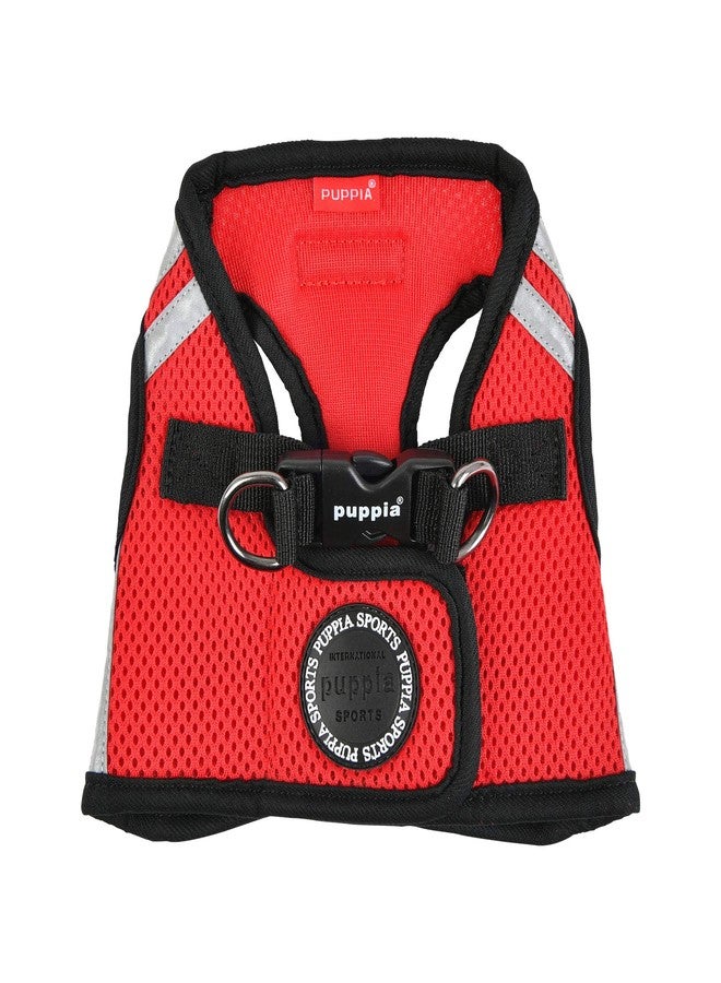 Puppia Soft Vest Harness Pro - Red - M - Image 1