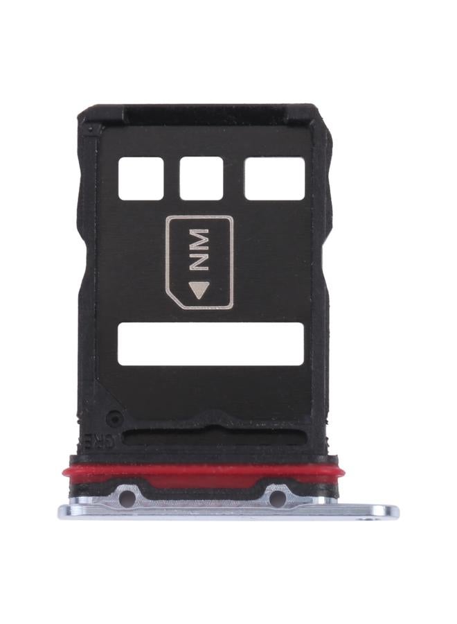 erorex SIM Card Tray + NM Card Tray for Huawei P50 Pro+ (Blue) - Image 1