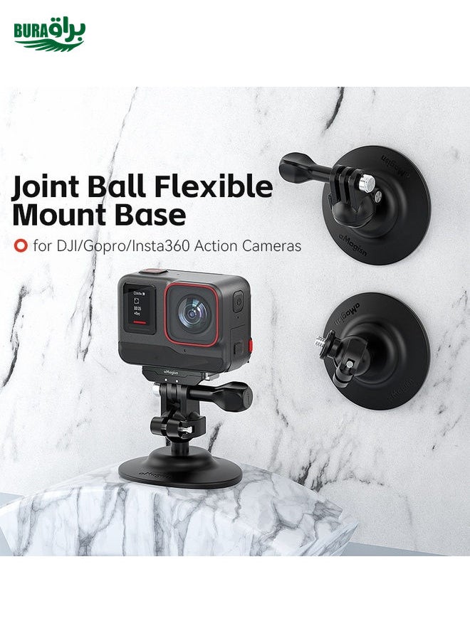 BURAQ - AMagisn Flexible Adhesive Mount for DJI / GoPro HERO / Insta360 Action Camera, Spec: 1/4 Inch - Image 1