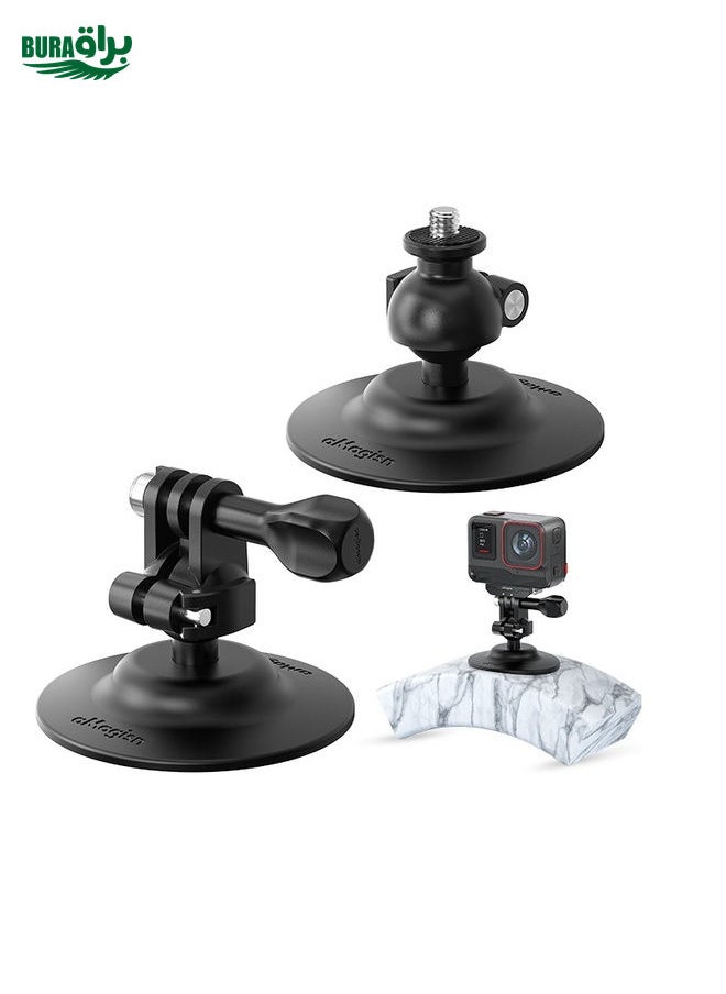 BURAQ - AMagisn Flexible Adhesive Mount for DJI / GoPro HERO / Insta360 Action Camera, Spec: 1/4 Inch - Image 1
