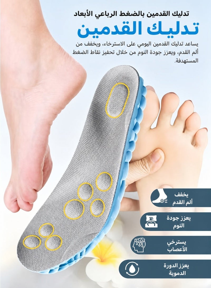 KINGMAZI Breathable Shock Sport  Insole 36-44, Cut-To-Fit Shoe Cushion, sweat-absorbent ,Comfortable Insoles Relieve Foot Pain& Pressure Pain Cushion for Women & Men, Suitable for Athletic Casual & Work - Image 5