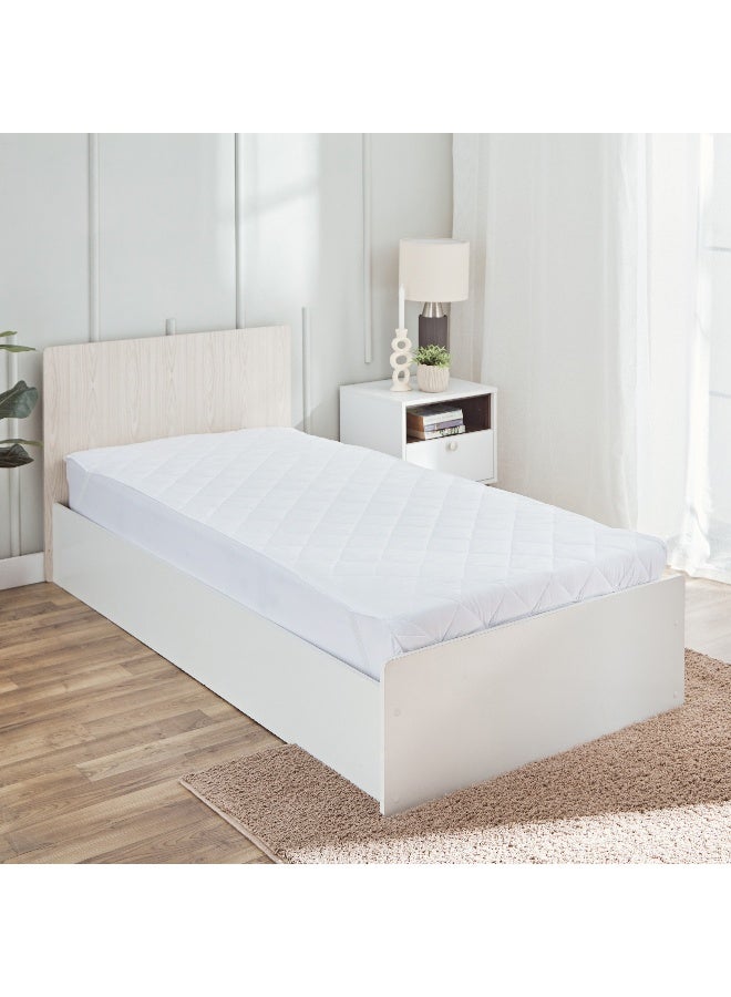 Home Box Hilton Microfiber Single Mattress Protector  - Image 2