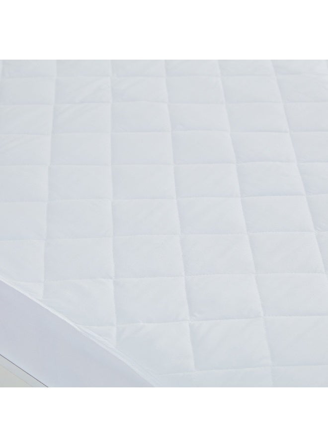Home Box Hilton Microfiber Single Mattress Protector  - Image 5