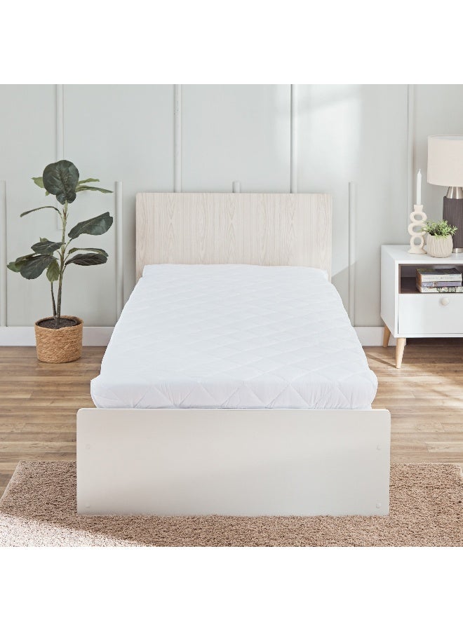 Home Box Hilton Microfiber Single Mattress Protector  - Image 3