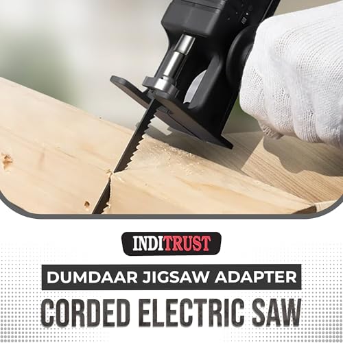 Dumdaar Jigsaw Adapter Corded Electric Saw Power Drill To Jig Saw Woodworking Tool Wood Cutter - Image 2