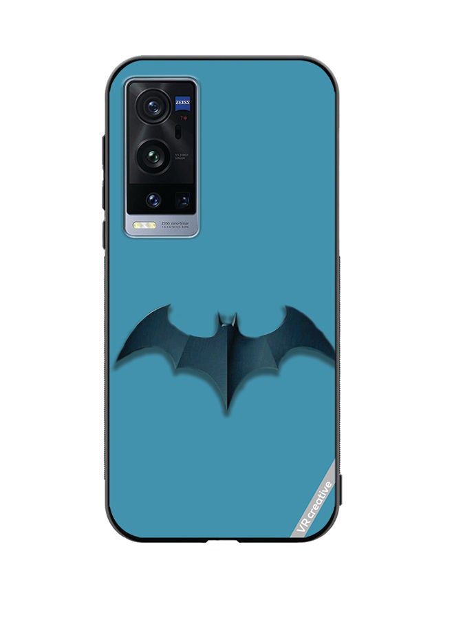 VR CREATIVE Protective Case Cover For Vivo X60 Pro Plus Bat Design Multicolour - Image 1