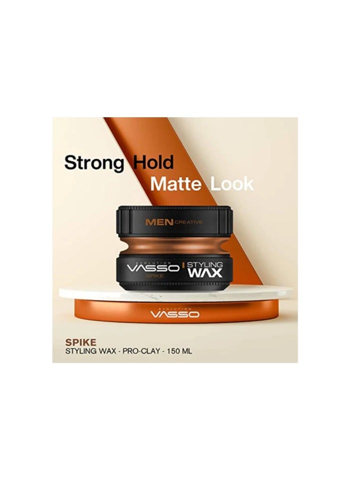 VASSO EVOLUTION VASSO HAIR STYLING WAX CLAY (SPIKE)  - Image 3