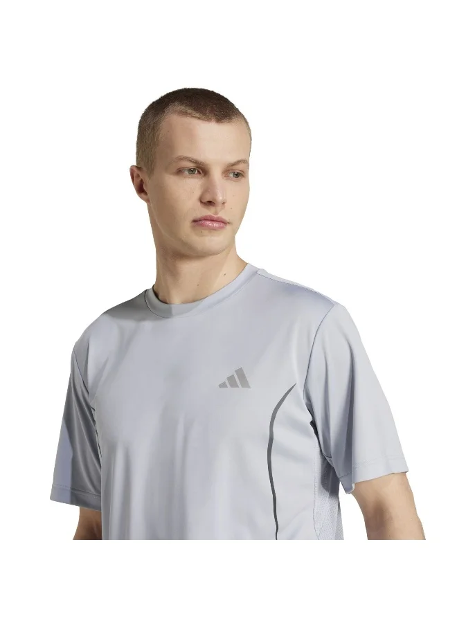 Adidas Tech App Gf Tee Grey T-Shirt (Short Sleeve) T-Shirts For Men