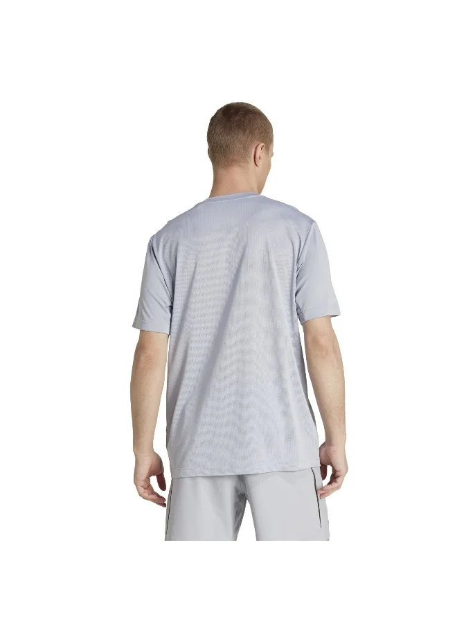 Adidas Tech App Gf Tee Grey T-Shirt (Short Sleeve) T-Shirts For Men