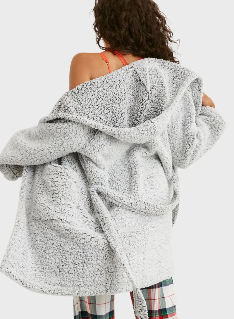Aerie Pocket Detail Robe