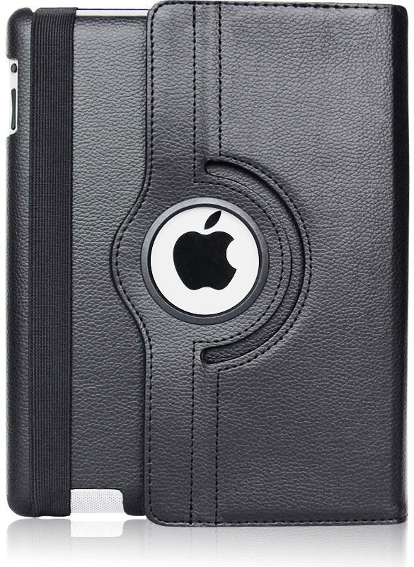 FUJİMAX - FUJIMAX Apple iPad Mini 2 Case 360 Degree Rotatable Horizontal and Vertical Stand Leather Case + 9H Full Cover Nano Screen Protector - Image 1