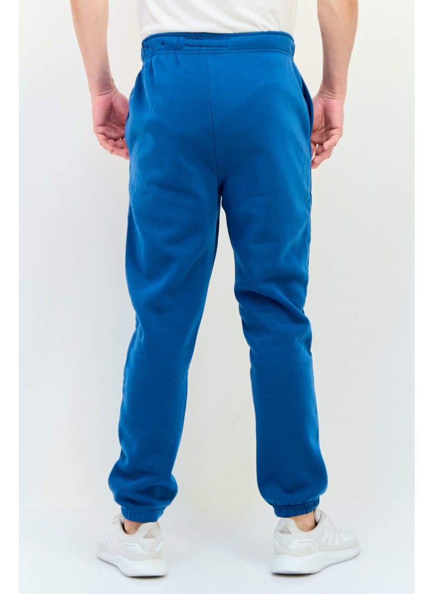 Originals by Brooklyn Cloth - Men Graphic Print Jogger Pants, Teal Blue - Image 1