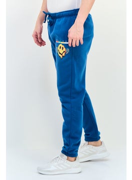 Originals by Brooklyn Cloth Men Graphic Print Jogger Pants, Teal Blue  - Image 4