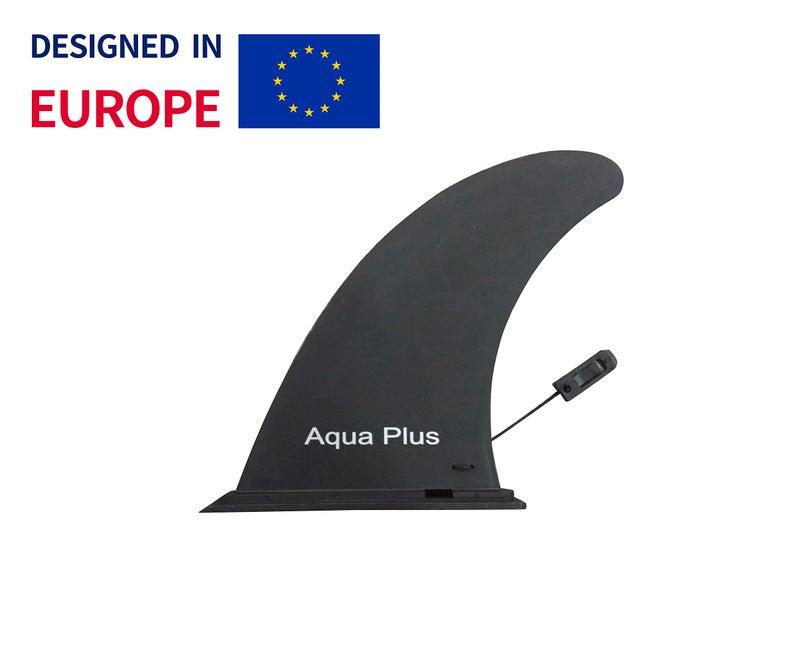 Aqua Plus Inflatable SUP Center Fin Paddle Board Set Fins (Black, 9inch) - Image 2