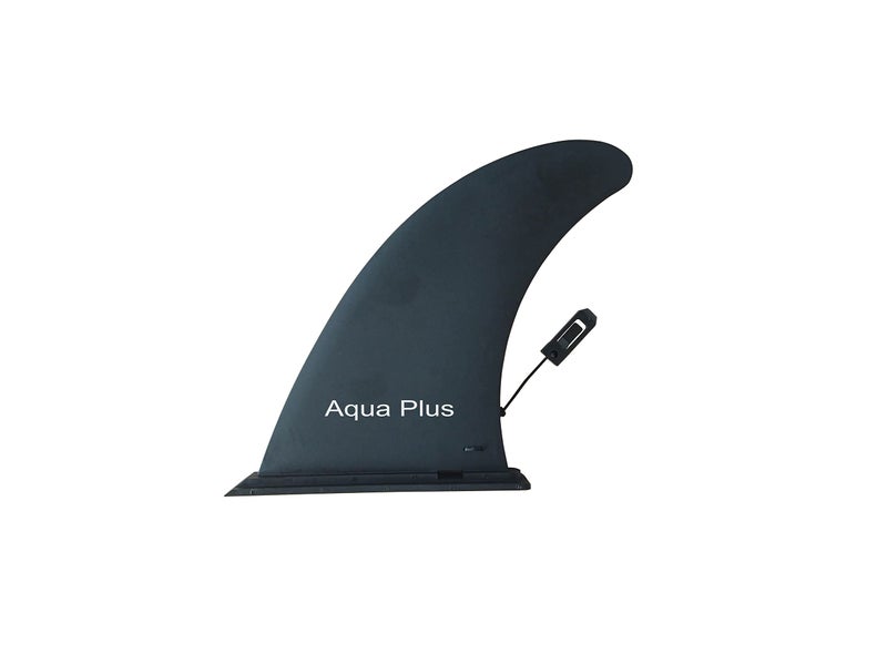 Aqua Plus Inflatable SUP Center Fin Paddle Board Set Fins (Black, 9inch) - Image 1