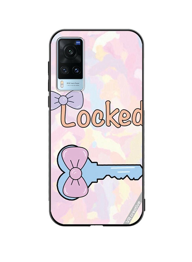 VR CREATIVE Protective Case Cover For Vivo X60 Locked Design Multicolour - Image 1