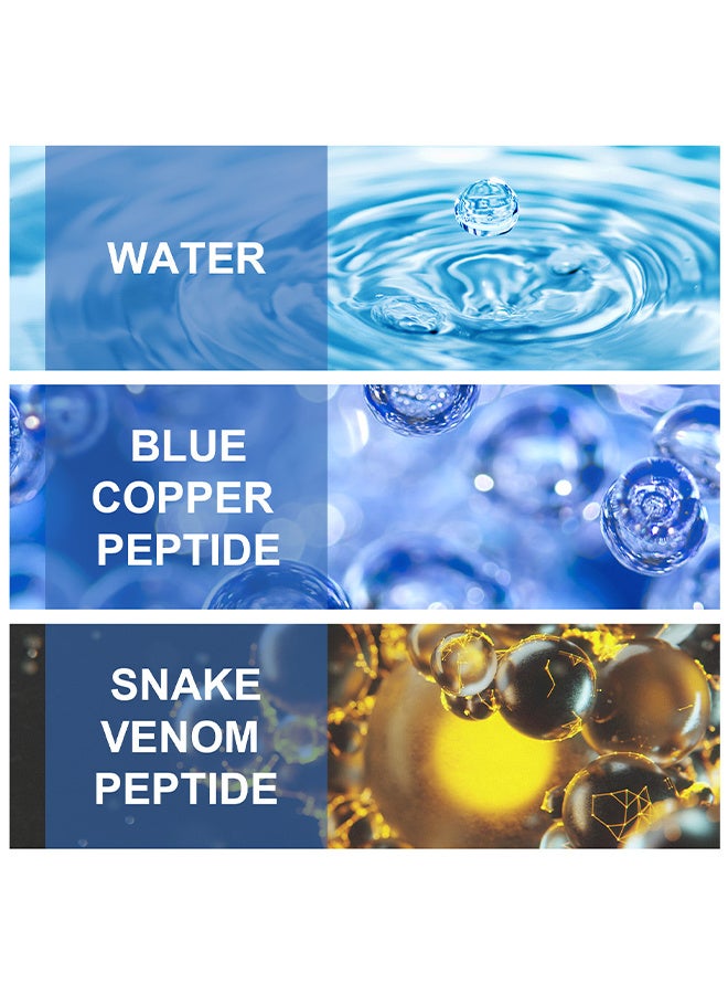 هويجي سيروم كوبر بيب المضاد للشيخوخة 30 مل - تركيبة منشطة للبشرة مع خلاصة تفتيح للوجه المشع تقليل التجاعيد المثبت سريريا 30 مل - Image 3