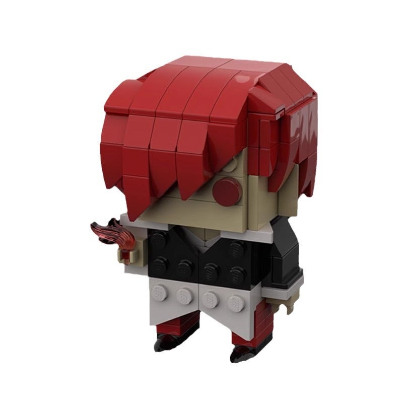 Moc Compatible With Lego Domestic Assembled Fighter King Eight Gods King Of Boxing Assembled Small Particle Building Blocks Decoration - Image 4