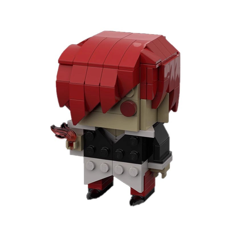 Moc Compatible With Lego Domestic Assembled Fighter King Eight Gods King Of Boxing Assembled Small Particle Building Blocks Decoration - Image 2