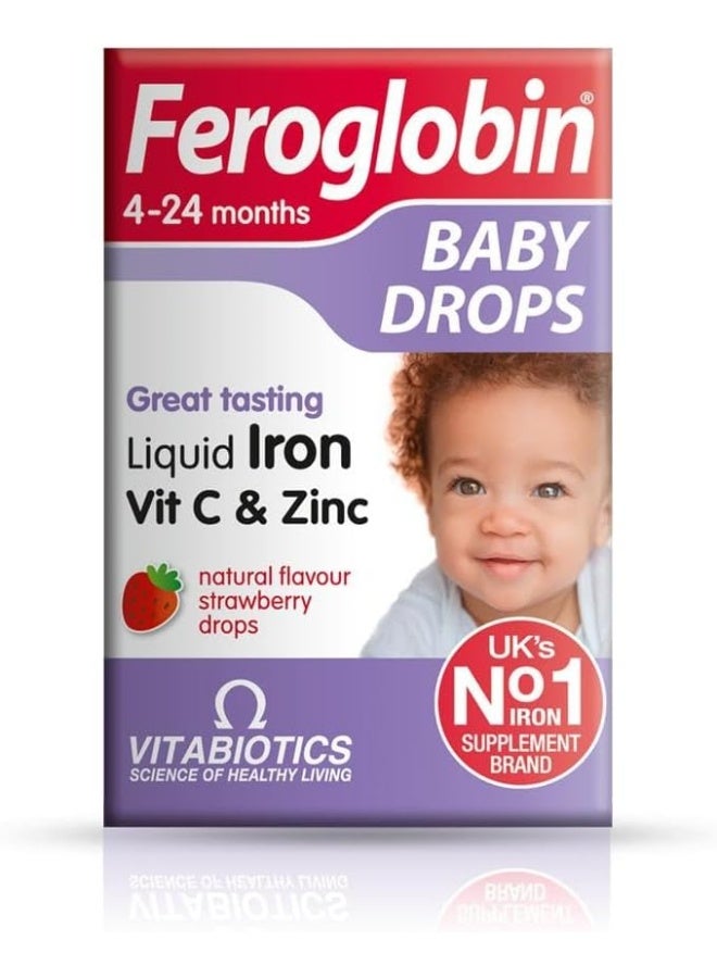 Feroglobin Vitabiotics Feroglobin Baby Drops 30ml - Image 1