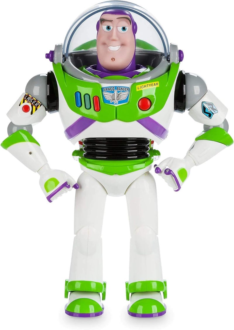 Disney store Disney Buzz Lightyear Interactive Talking Action Figure 12 Inches, multi, Buzz2020_SML, 30 cm - Image 3