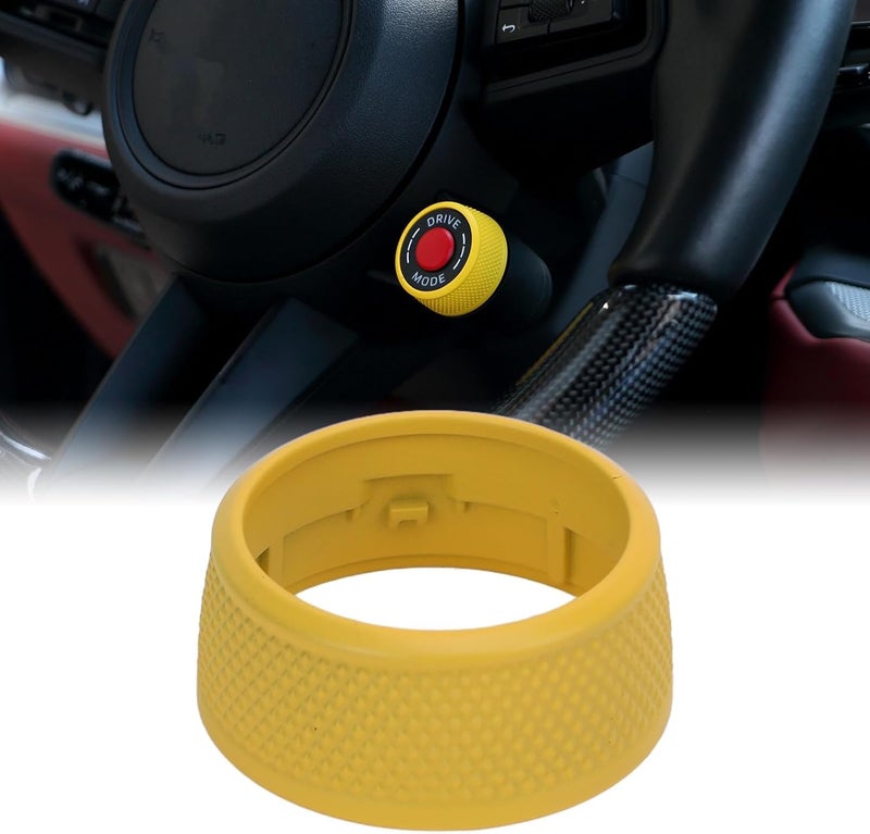 Secure equipped warehouse aqxreight Steering Wheel Drive Mode Knob Cover Wearproof Decorative Ejection Knob Button Trim Replacement for 2020 2025 White Applicable Buying Model Sporty The 2019 2024 2020 2025 (Yellow) Easy daily handling design Chemical free Daily life matching design Economical varied sizing picks Market popular practical build Classic design alternatives Stable inert material Durability enhanced Cross product combo compatible Fixed & portable compatible Most item matching trendy design All condition resistant crafted quality Global upgraded economical craftsmanship Elegant practical design Long term heavy use compatible All user group compatible Certified local stock Quick available purchase options Budget friendly trendy design Multi-demand satisfied design Cost effective global grade quality Upgraded simple practical design Assorted trendy color picks Working day delivery service - Image 4