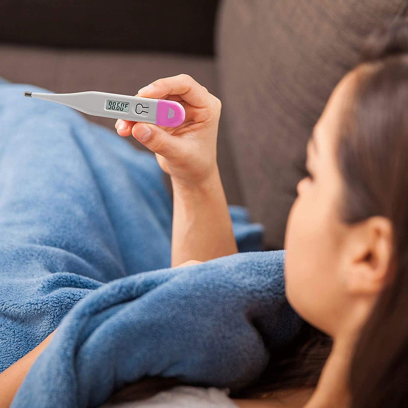 MABIS Digital Basal Body Thermometer for Ovulation Tracking, Fertility, Period Tracking and Natural Family Planning with Beeper and Memory, Oral Use Only - Image 5