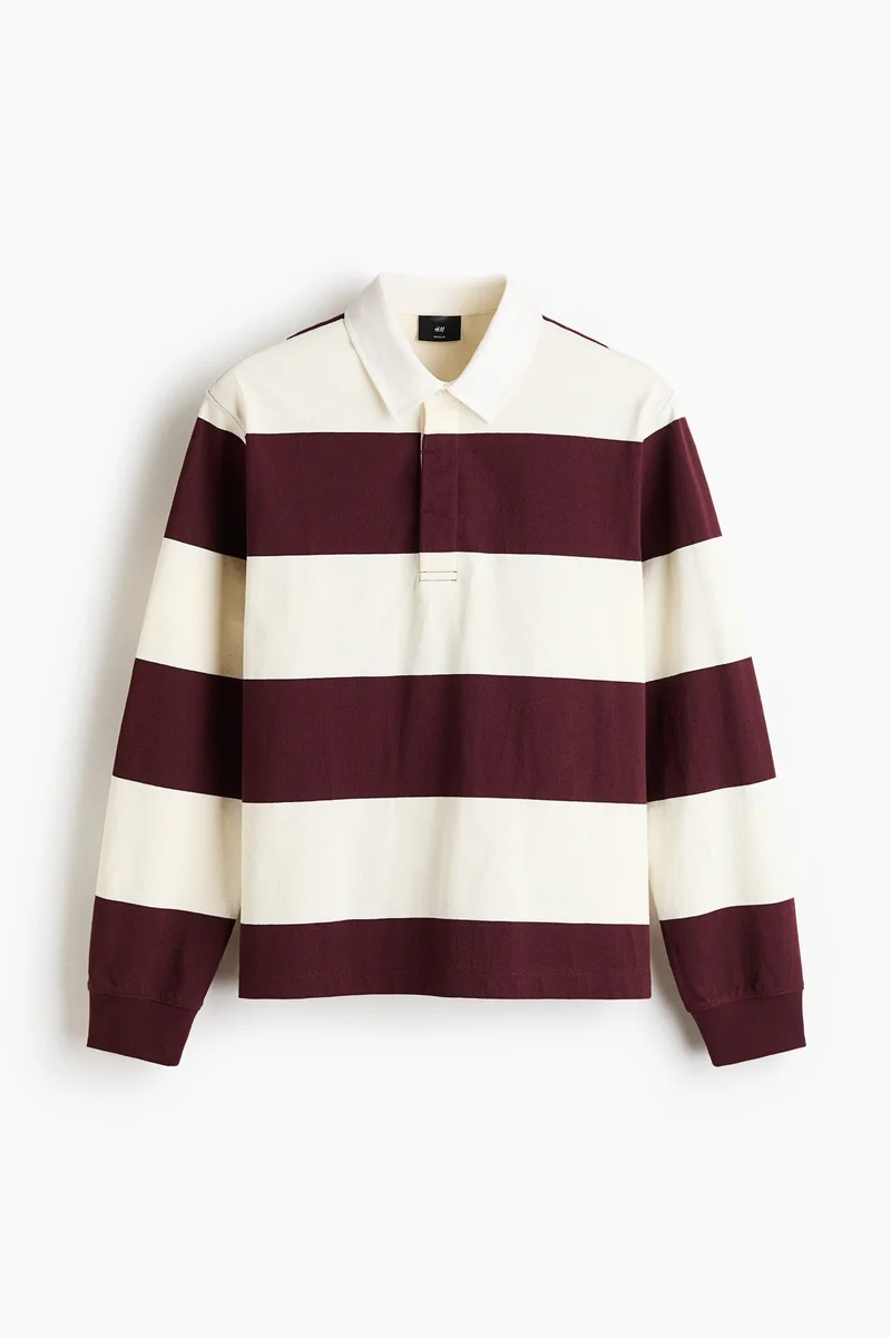 H&M  Regular Fit Cotton rugby shirt for Men | Best Price UAE