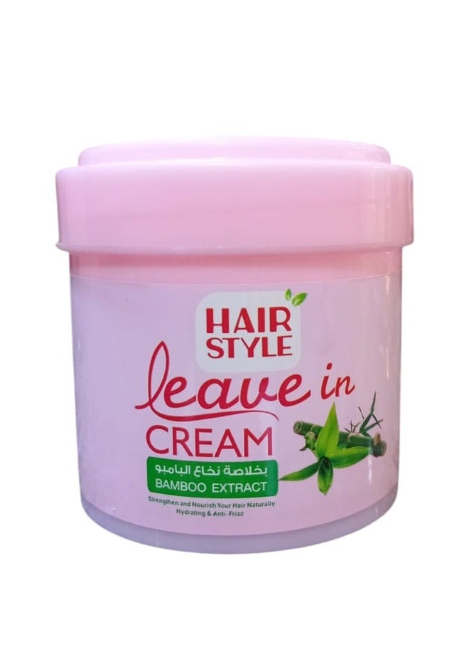 Hair Style Leave In Cream Banboo Extract 160gm