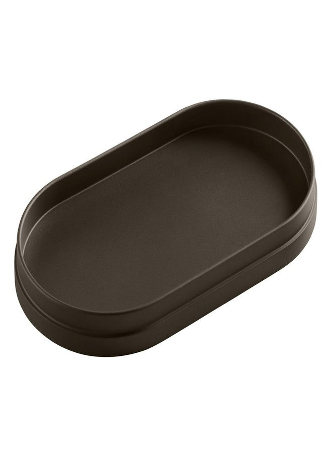 Dallas Distributing Bronze Metal Accessory Tray - Decorative Organizer for Jewelry, Bathroom Items, Desk Essentials - Sleek Compact Storage Solution for Home, Office, or Vanity - Image 1