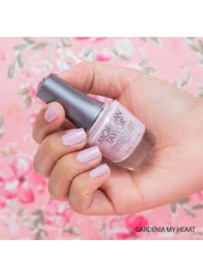 Morgan Taylor Professional Nail Lacquer Color Gardenia My Heart 15ml - Image 3