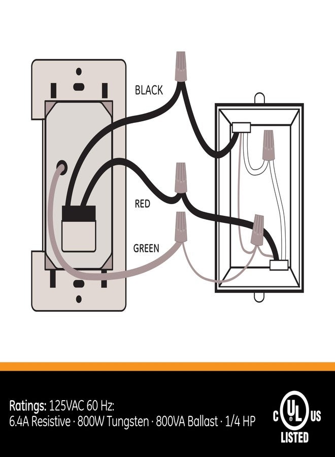 GE Push-Button Countdown Timer Switch, 5-15-30 Minute/1-2-4 Hour, ON/Off, No Neutral Wire Needed, Ideal for Lights, Exhaust Fans, Heaters, Wall Plate Included, Light Switch Timer, Fan Switch, 15318 White - Image 4