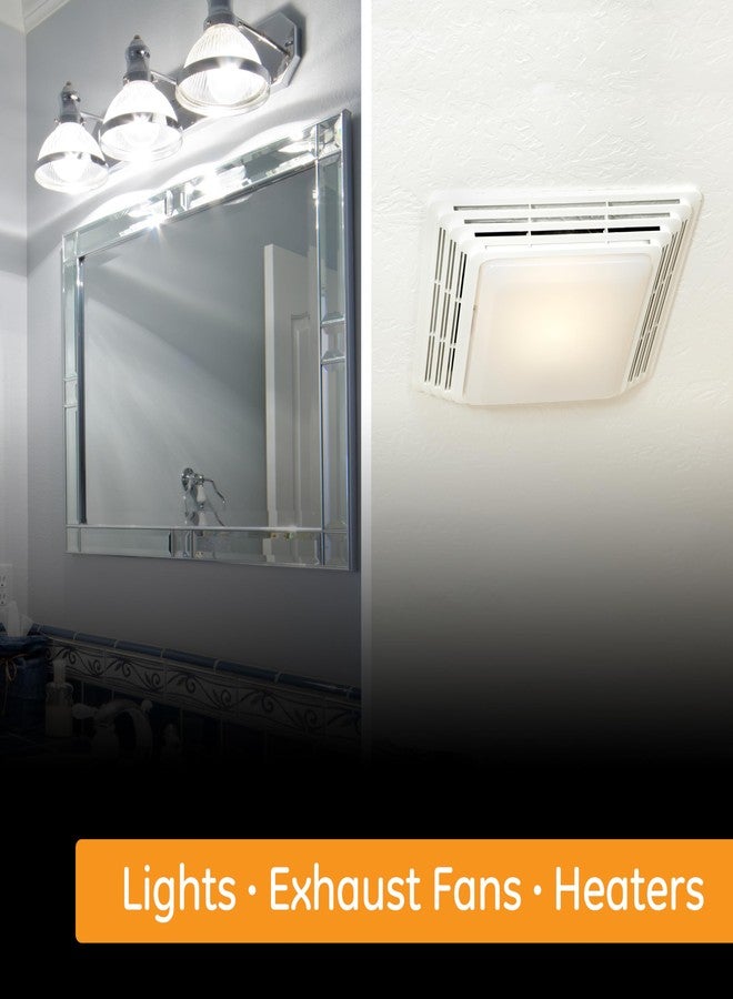 GE Push-Button Countdown Timer Switch, 5-15-30 Minute/1-2-4 Hour, ON/Off, No Neutral Wire Needed, Ideal for Lights, Exhaust Fans, Heaters, Wall Plate Included, Light Switch Timer, Fan Switch, 15318 White - Image 5