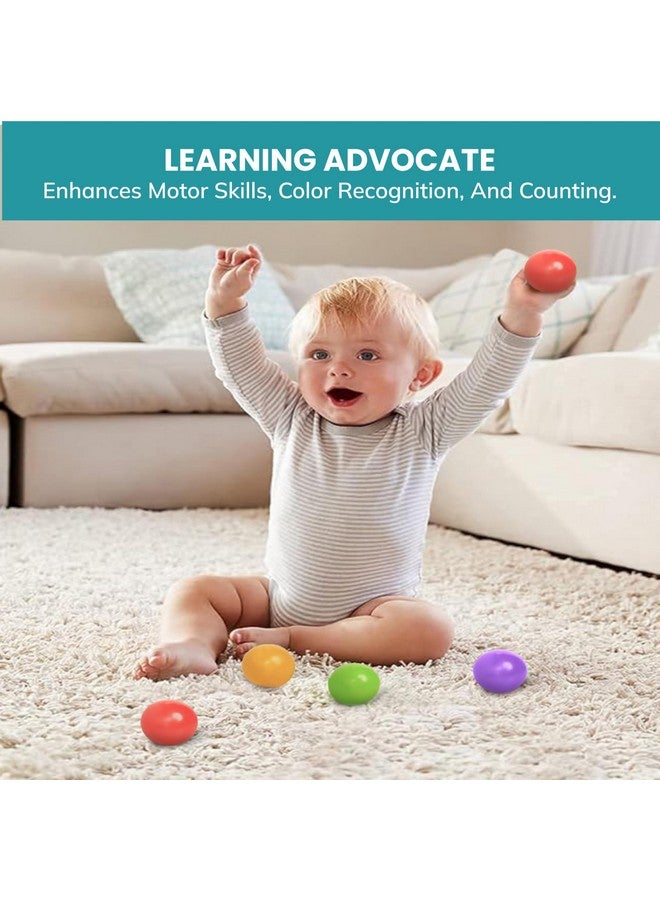 Botabee Set Of 5 Multi-Colored Replacement Ball For Ball Popper Toys - Vibrant And Durable Plastic Balls Balls In Assorted Colors - Compatible With Various Ball Popping Games And Toys - Image 3