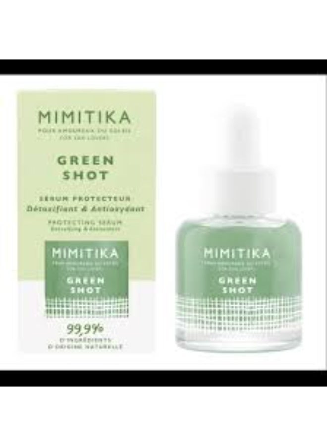 MIMITIKA Green Shot Protecting Serum 15ml - Image 4