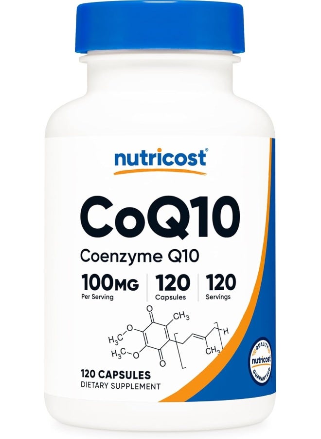 CoQ10 100 ملغ، 120 كبسولة نباتية - Image 1