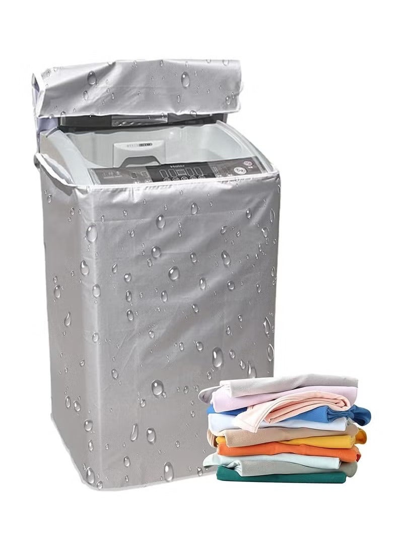 عربست أغطية الغسالة والمجفف، غطاء غسالة الغسيل ذات التعبئة العلوية غطاء حماية مجفف الغسيل - تصميم مقاوم للغبار ومقاوم للماء لسهولة الاستخدام ومناسب لمعظم الغسالات ذات التحميل الأمامي - Image 1
