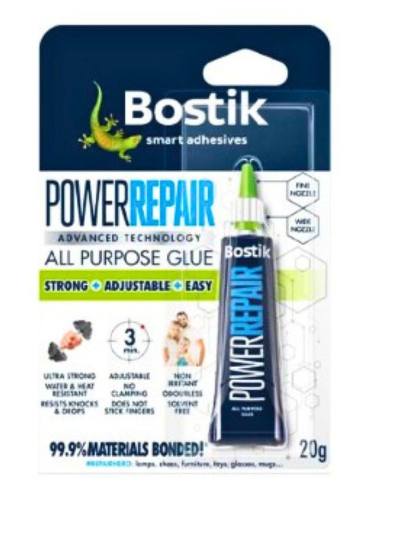 Bostik Power Repair All Purpose Glue - Image 1