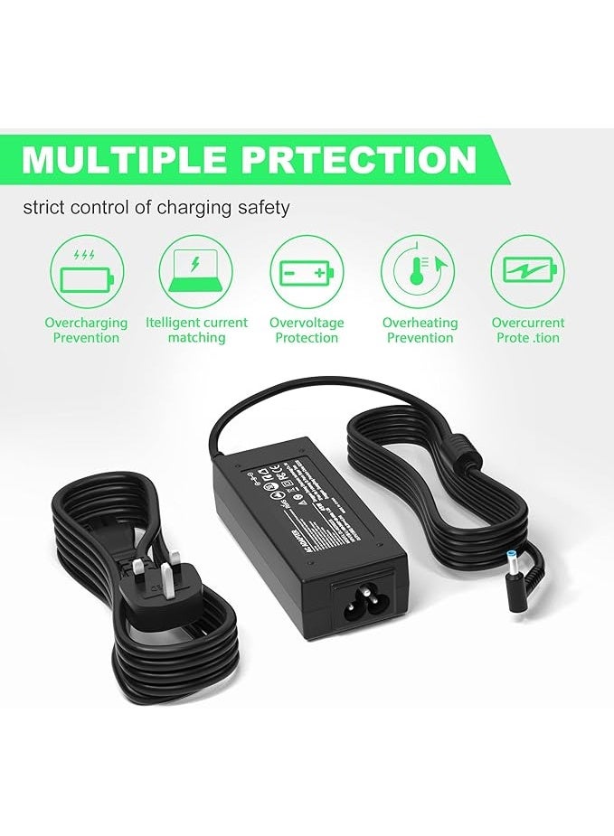 Terabyte 45W HP Laptop Charger for HP Stream 11 13 14, Pavilion, Elitebook Folio, Spectre, Pavilion Touchsmart, Spectre Ultrabook(4.5mm x 3mm) - Image 4